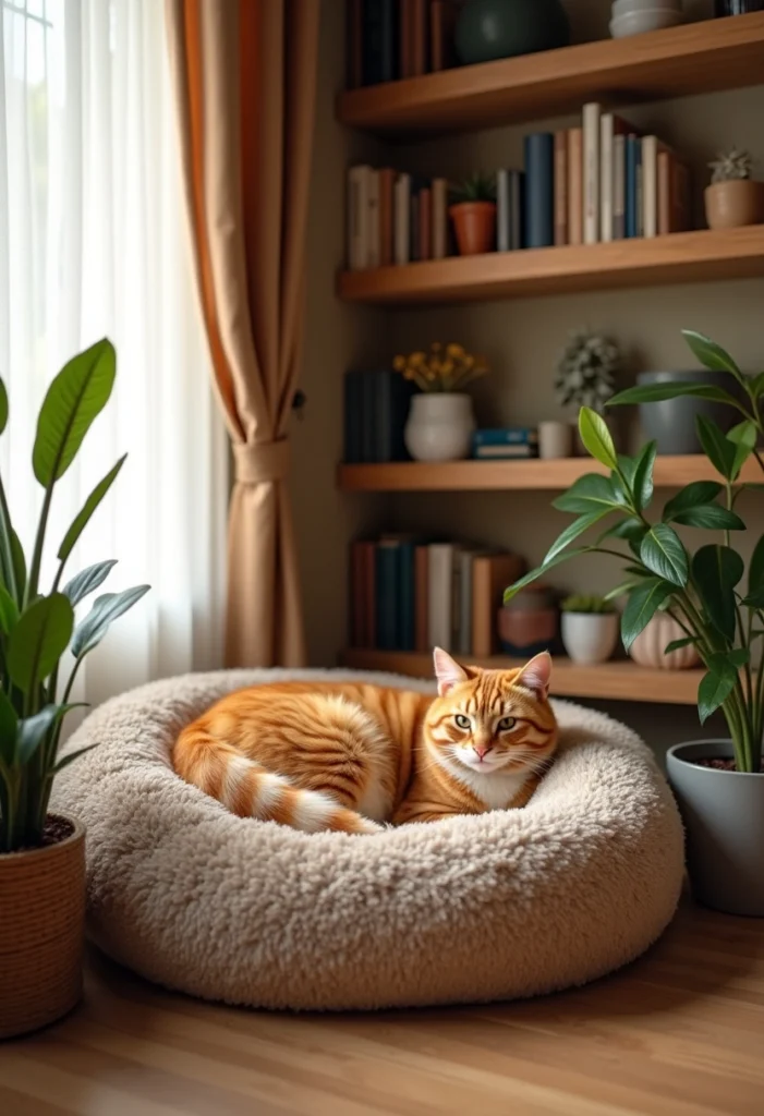 Creating Cozy Spaces: The Ultimate Guide to Cat Bed Decor cat bed decor 1