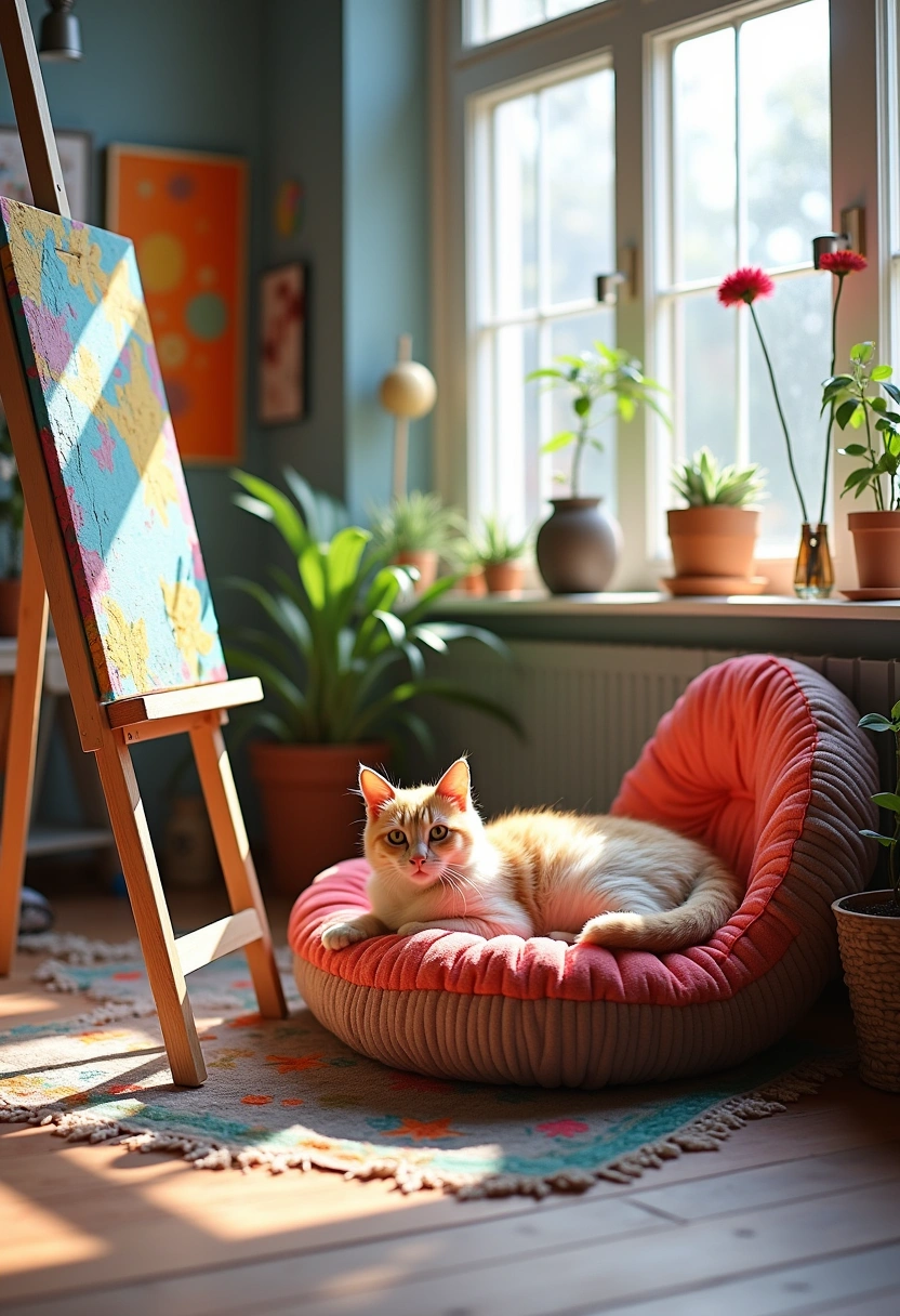 cat bed decor 6