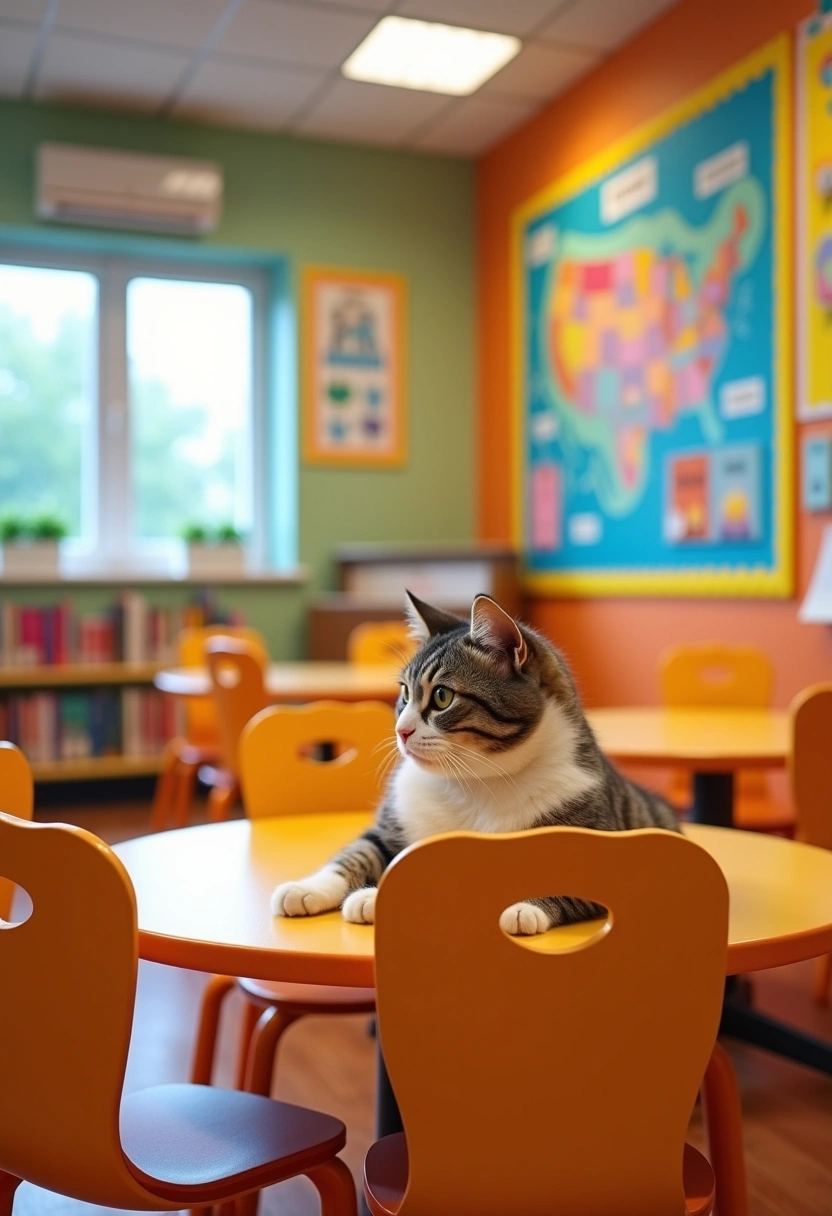 cat classroom decor 16