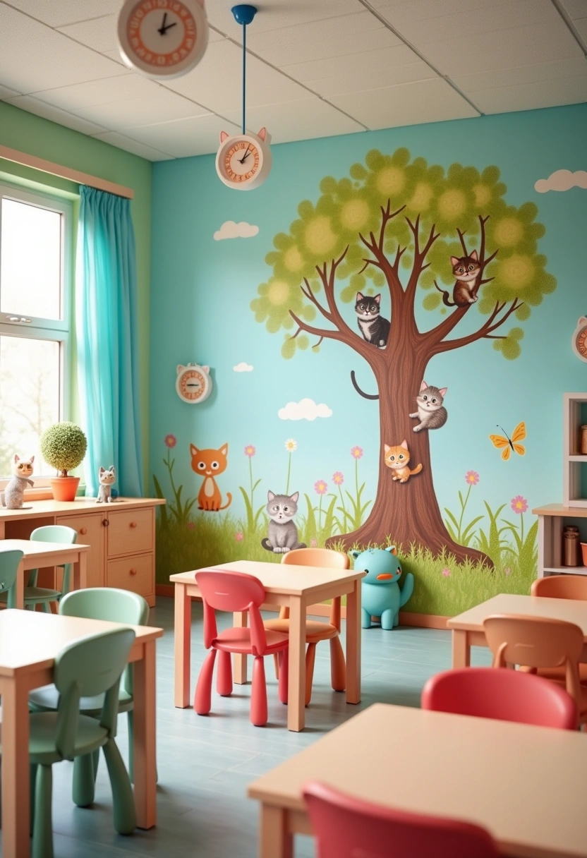 cat classroom decor 2
