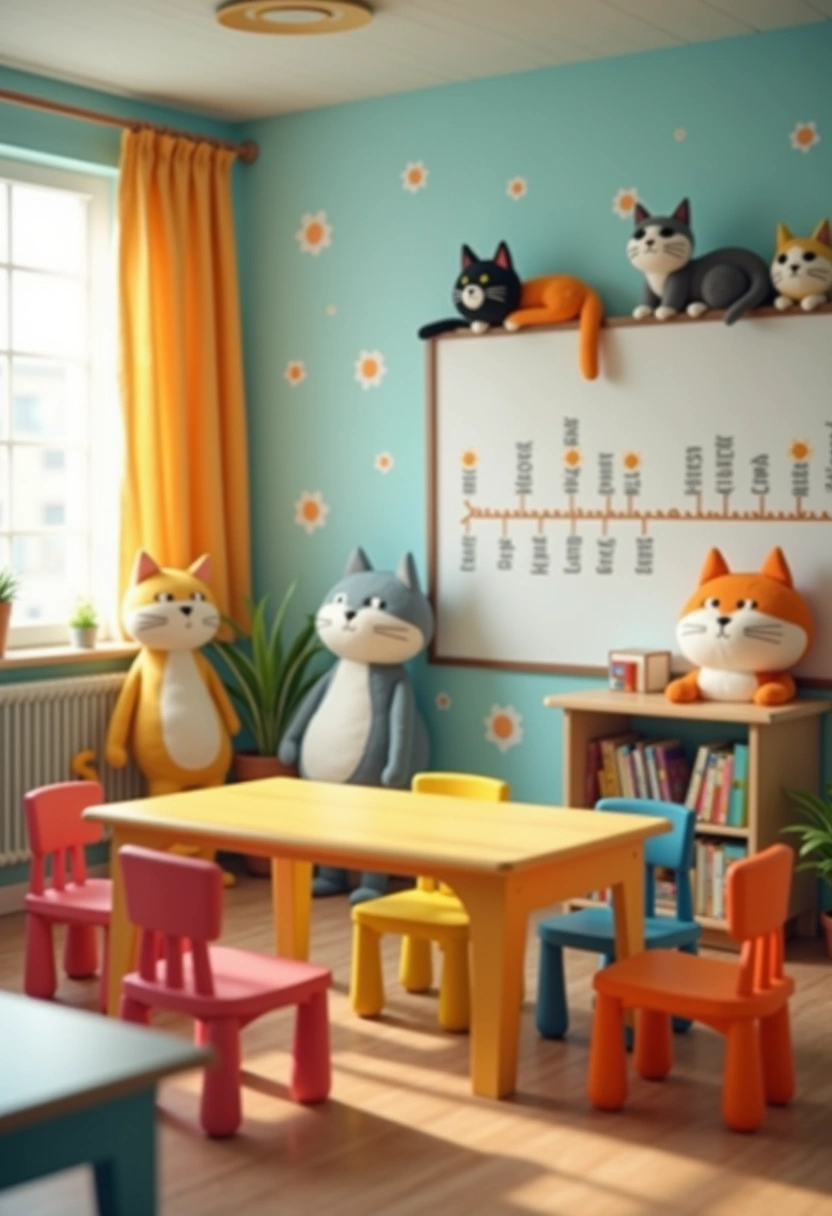 cat classroom decor 8