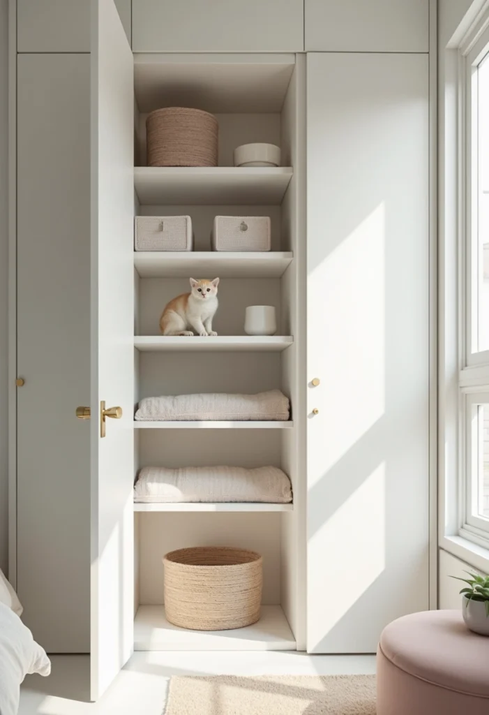 cat closet ideas 1