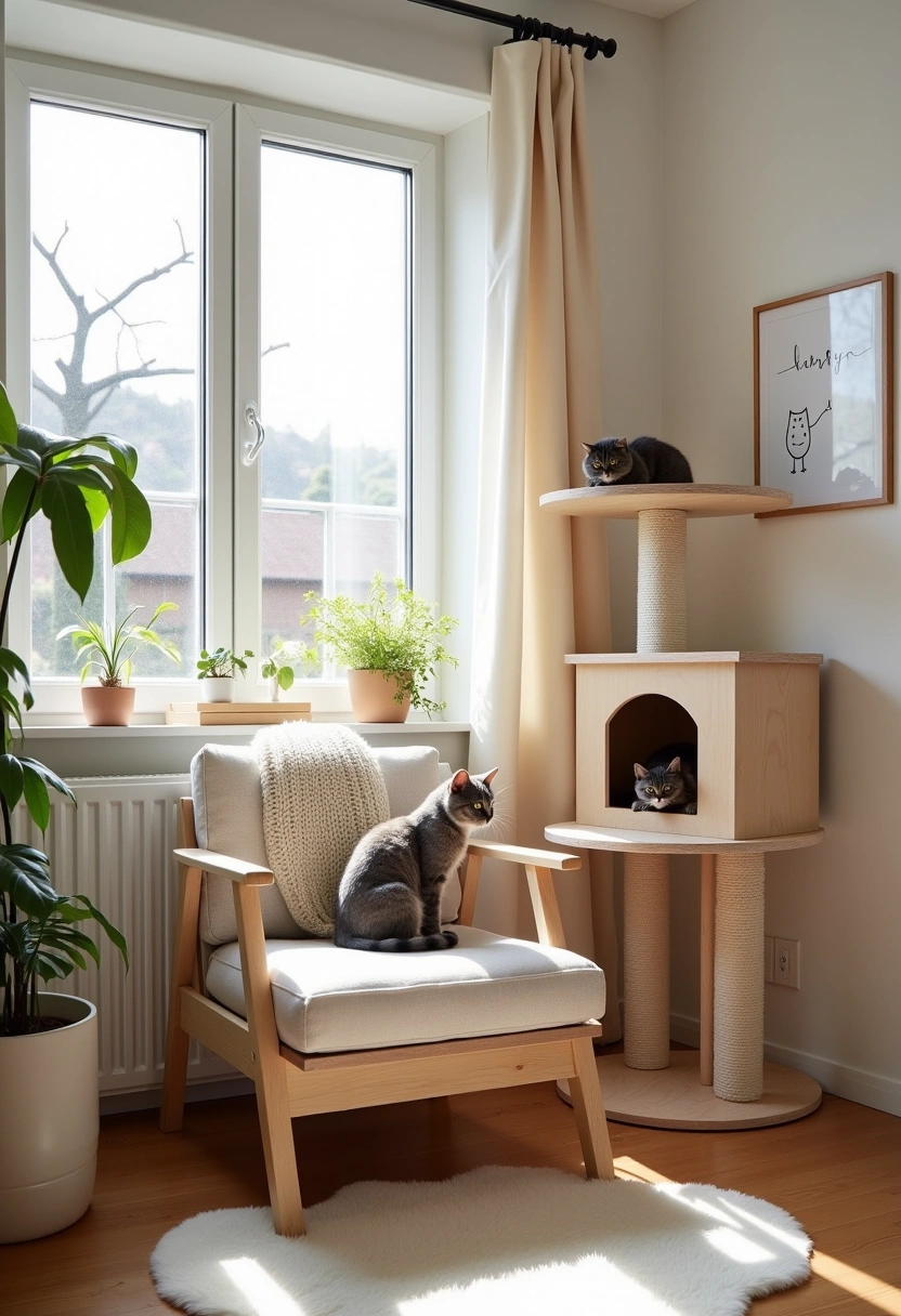 cat corner ideas 20