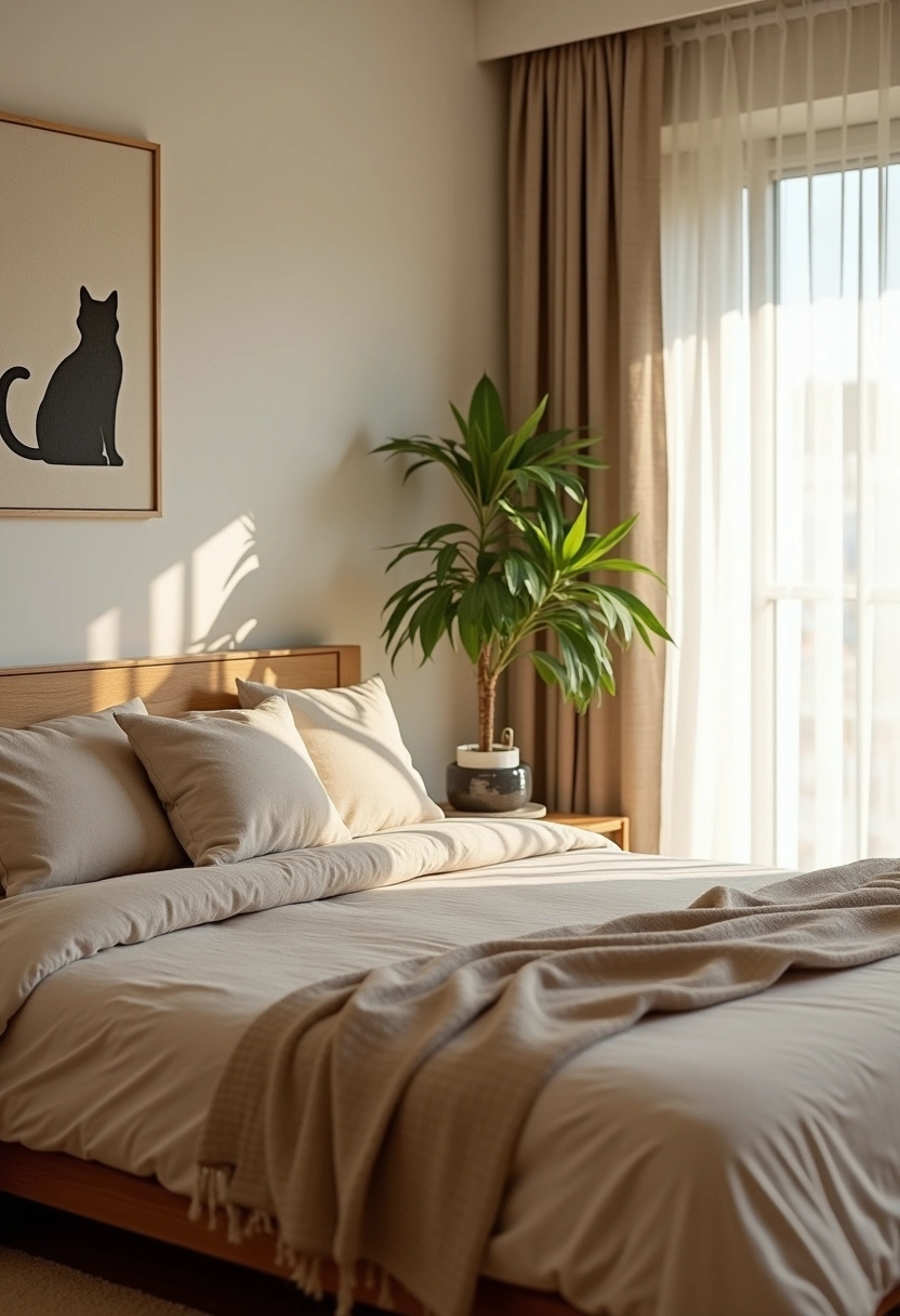 cat decor bedroom 8