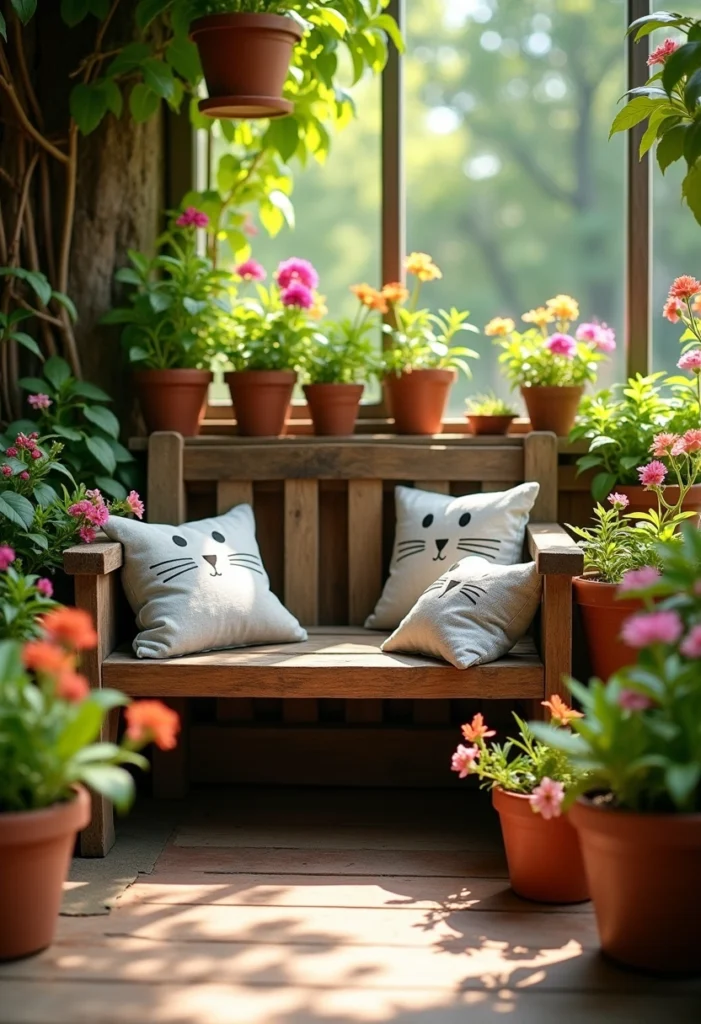 cat garden ideas 1