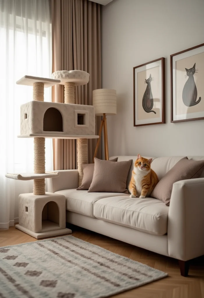 cat house decor 1