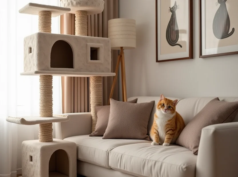 cat house decor 1