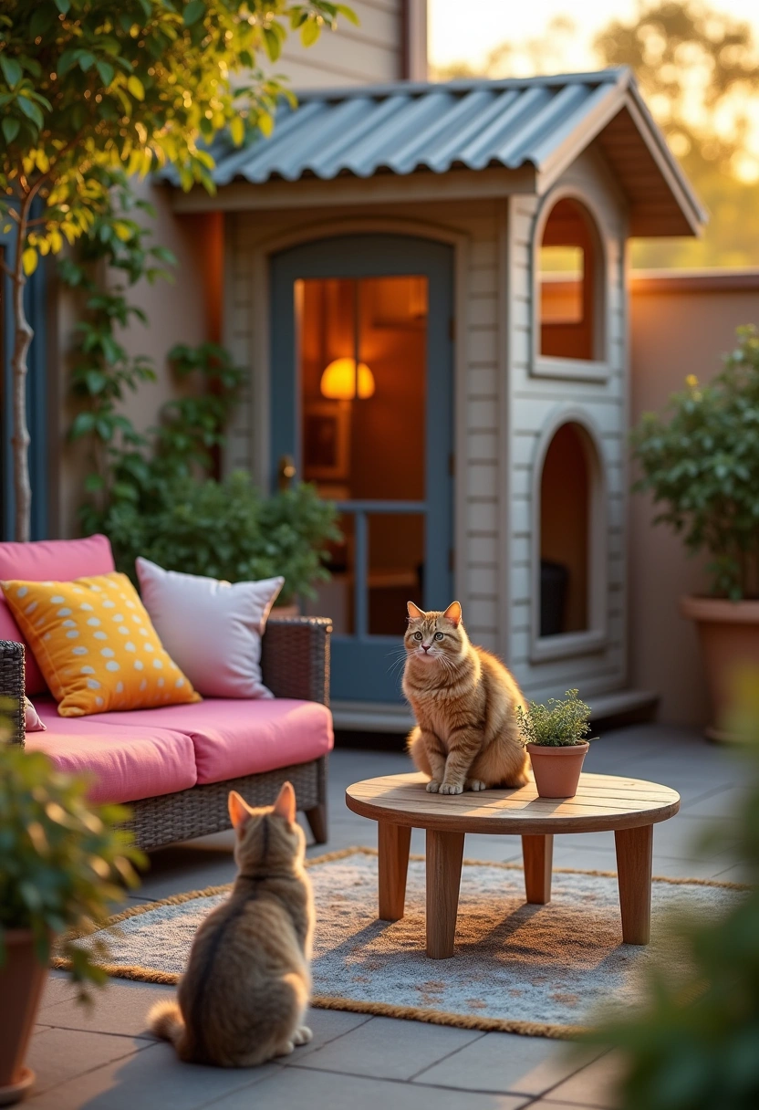 cat house decor 10