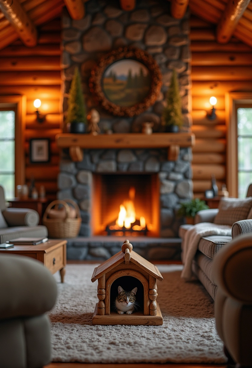 cat house decor 19