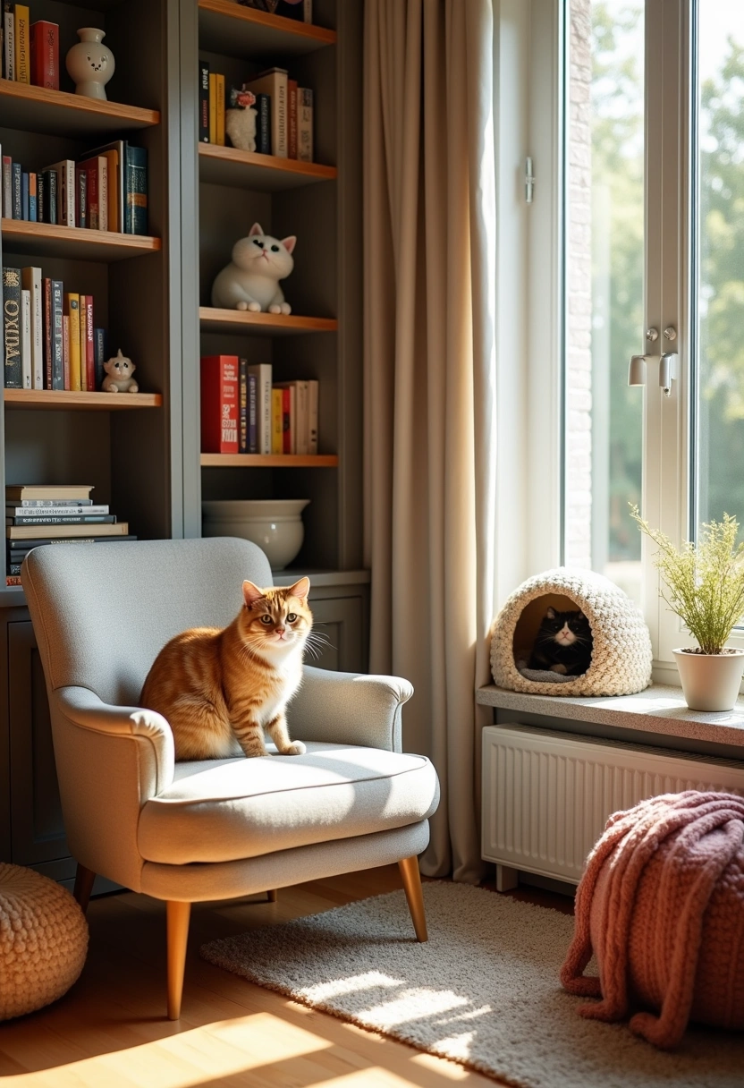 cat house decor 2