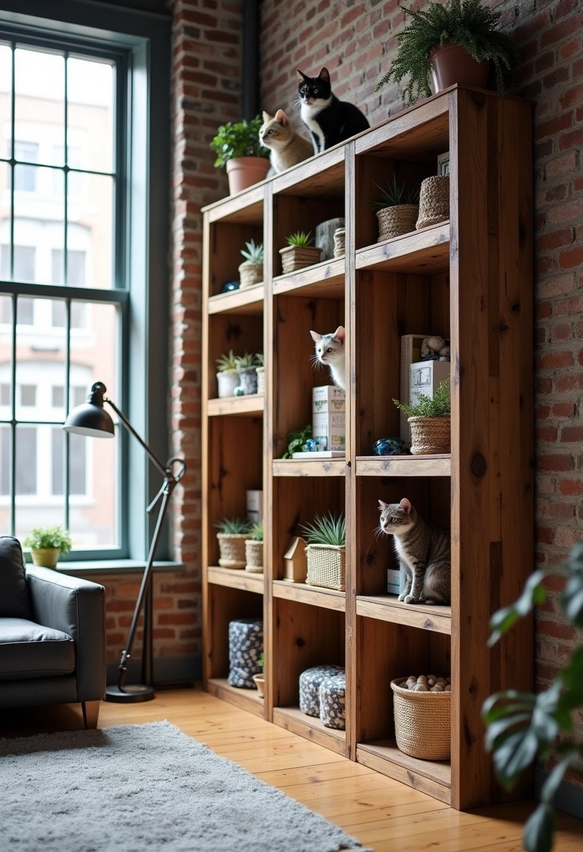 cat toy storage ideas 12