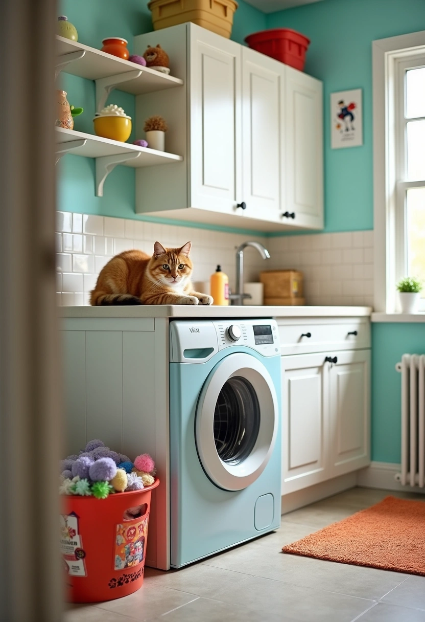 cat toy storage ideas 19