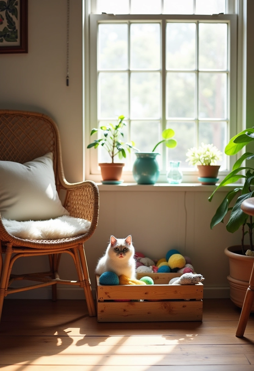 cat toy storage ideas 2