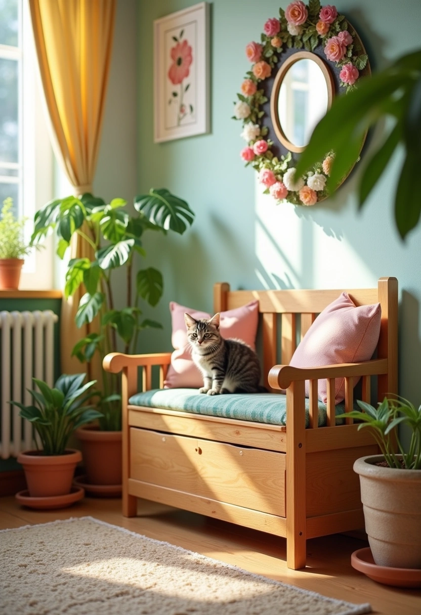 cat toy storage ideas 4