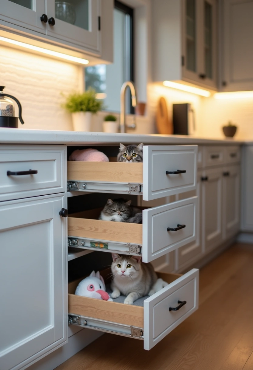 cat toy storage ideas 7