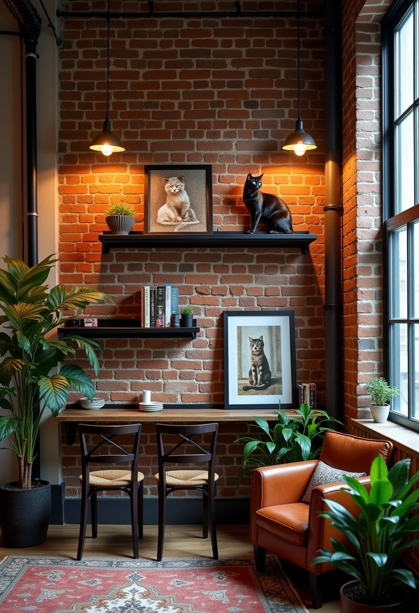 cat wall shelves decor 13