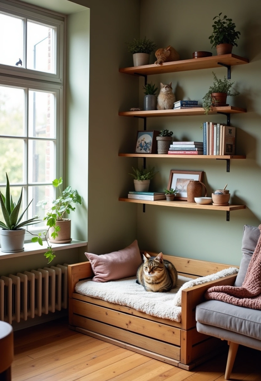 diy cat bed ideas 1