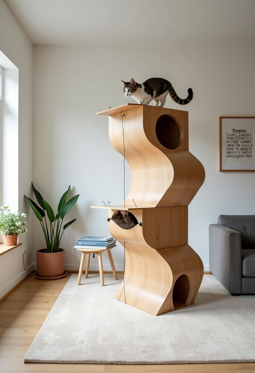 diy cat furniture ideas 17