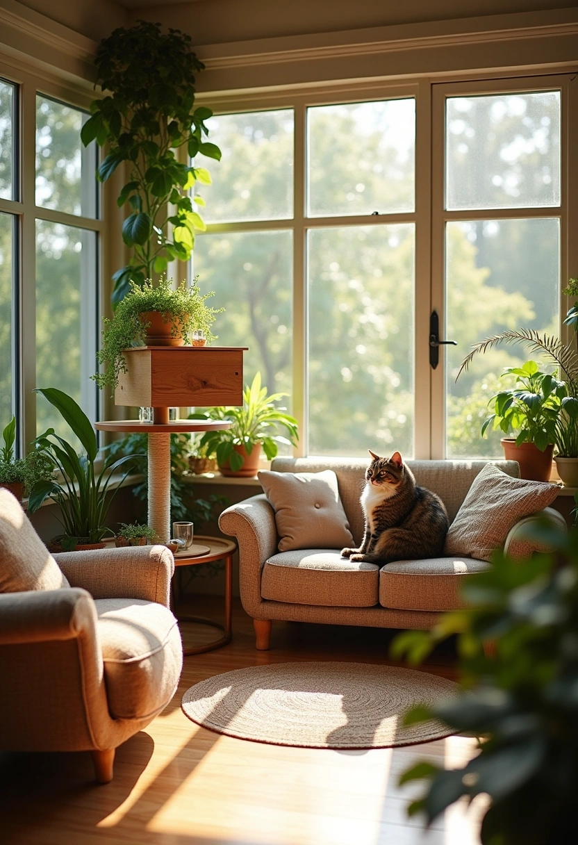 diy cat tower ideas 15