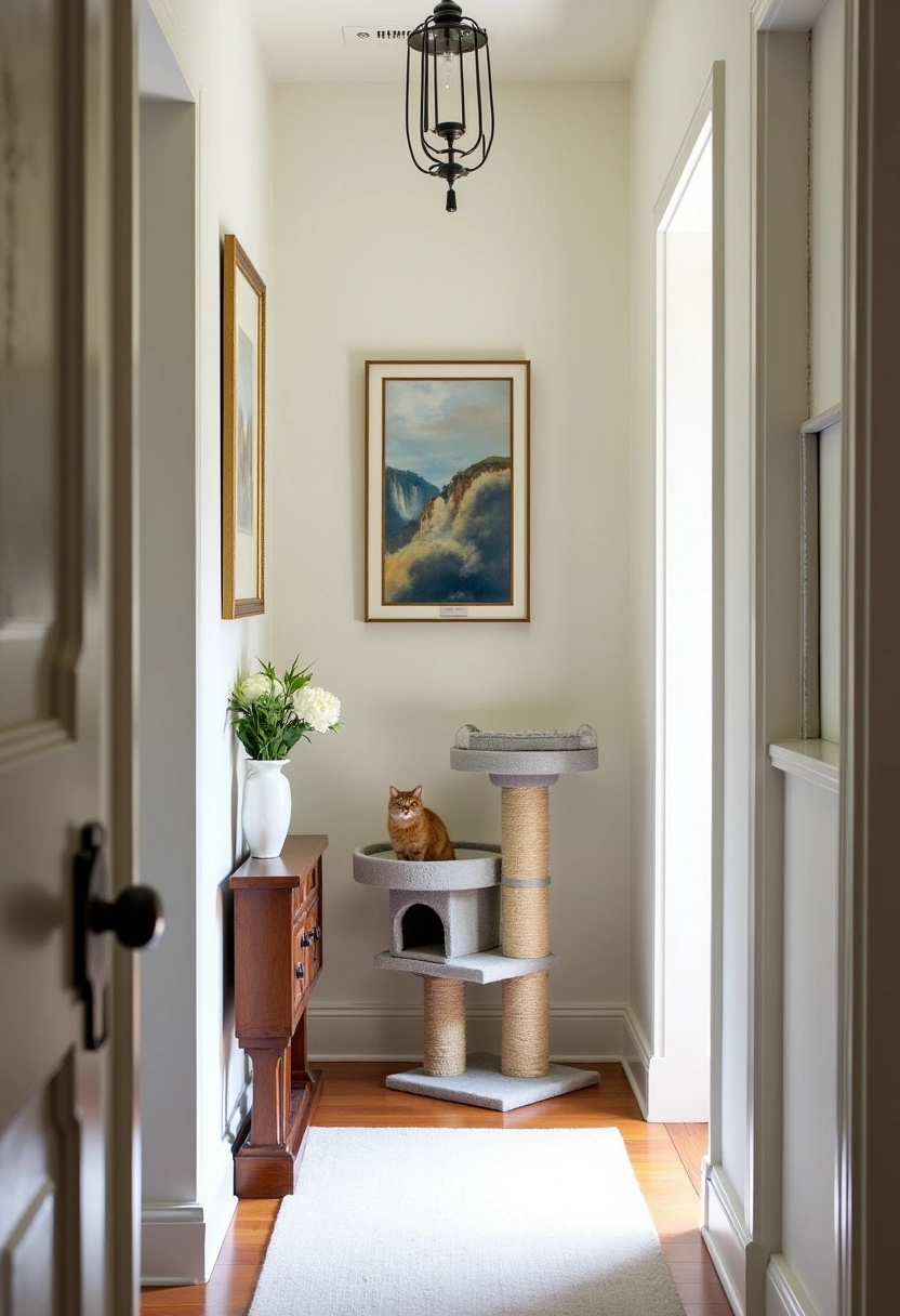 diy cat tower ideas 18