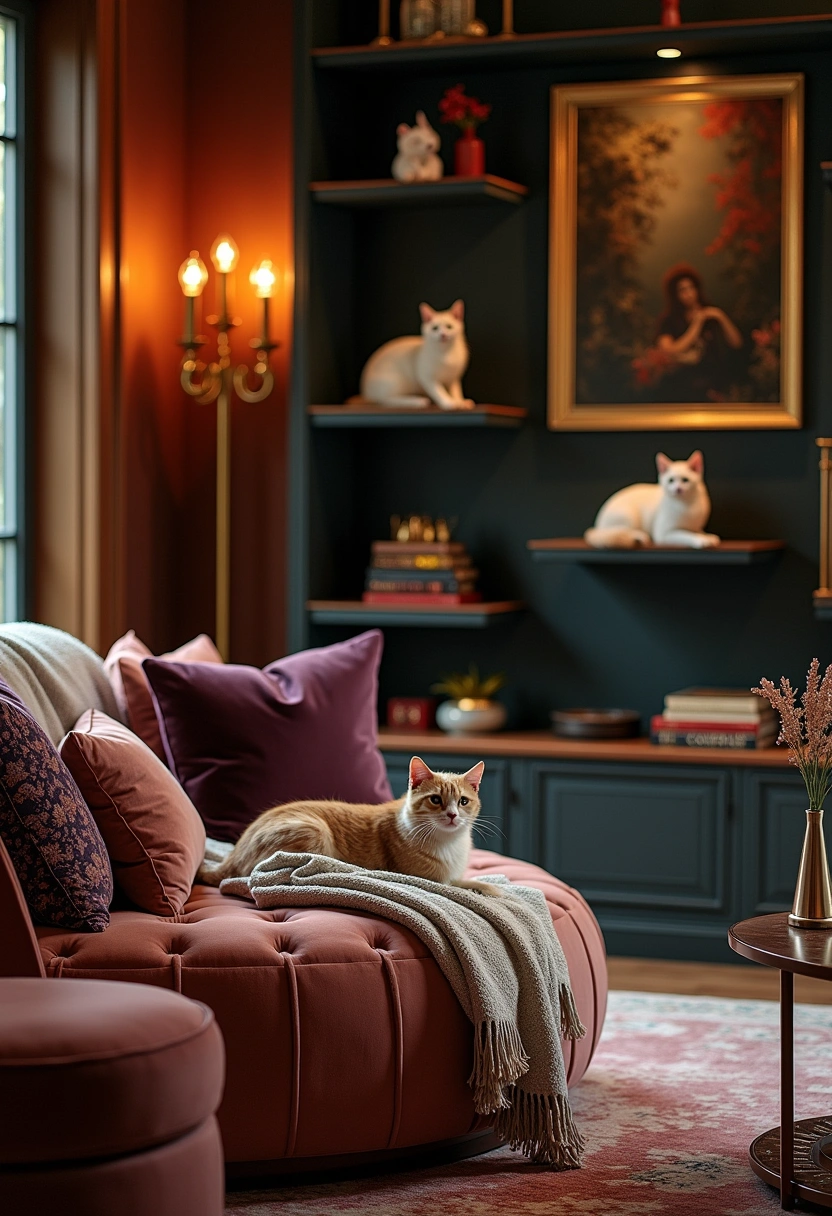 diy cat wall ideas 13