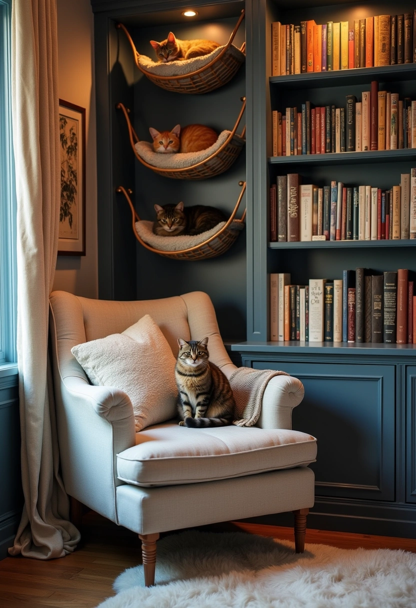diy cat wall ideas 14
