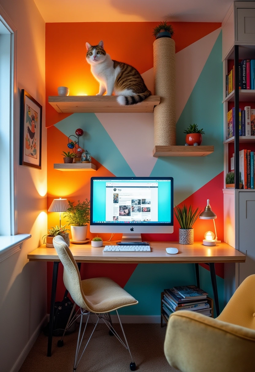 diy cat wall ideas 2