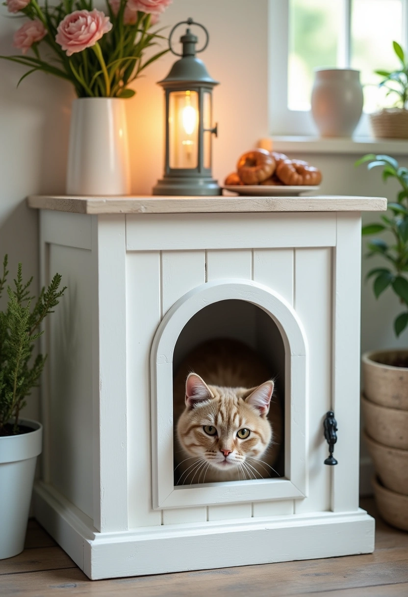 garage cat litter box ideas 12