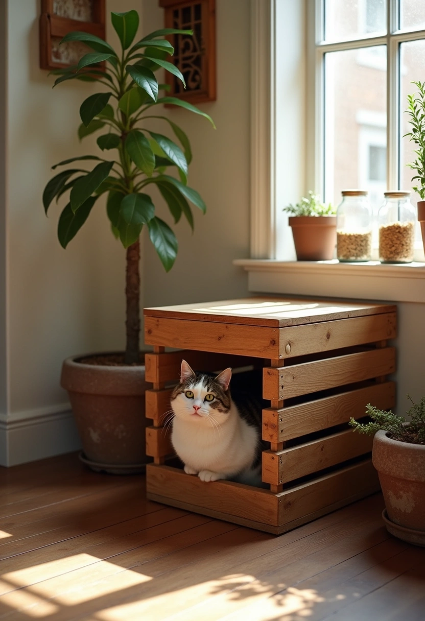 garage cat litter box ideas 4