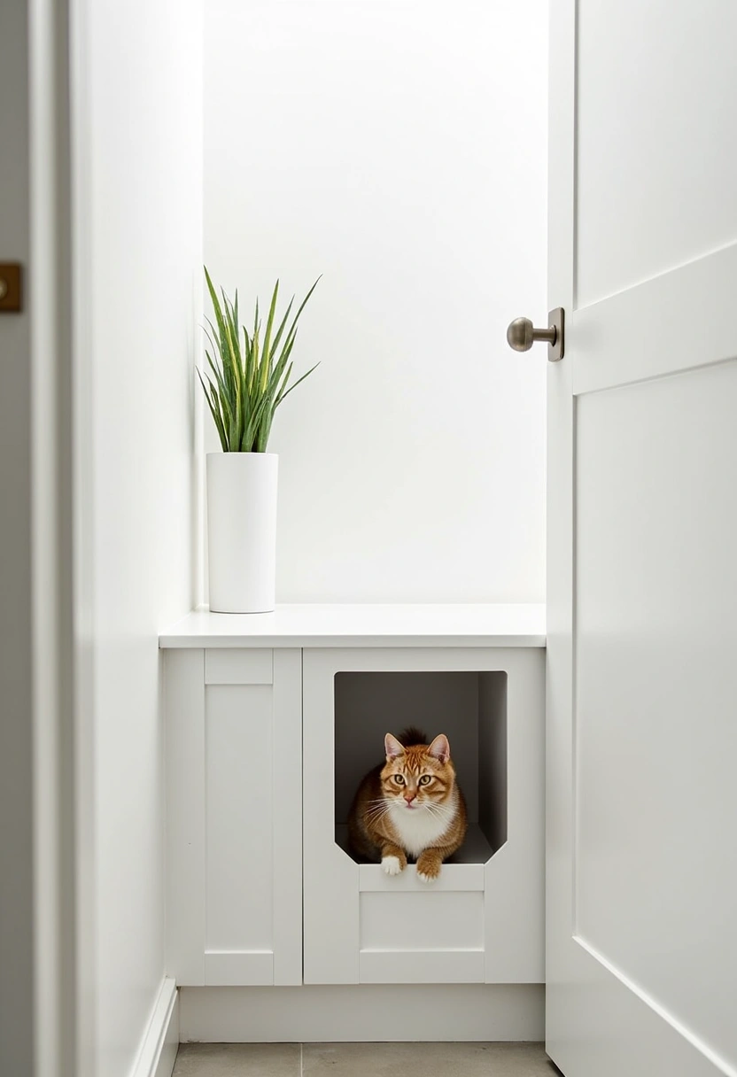 garage cat litter box ideas 5