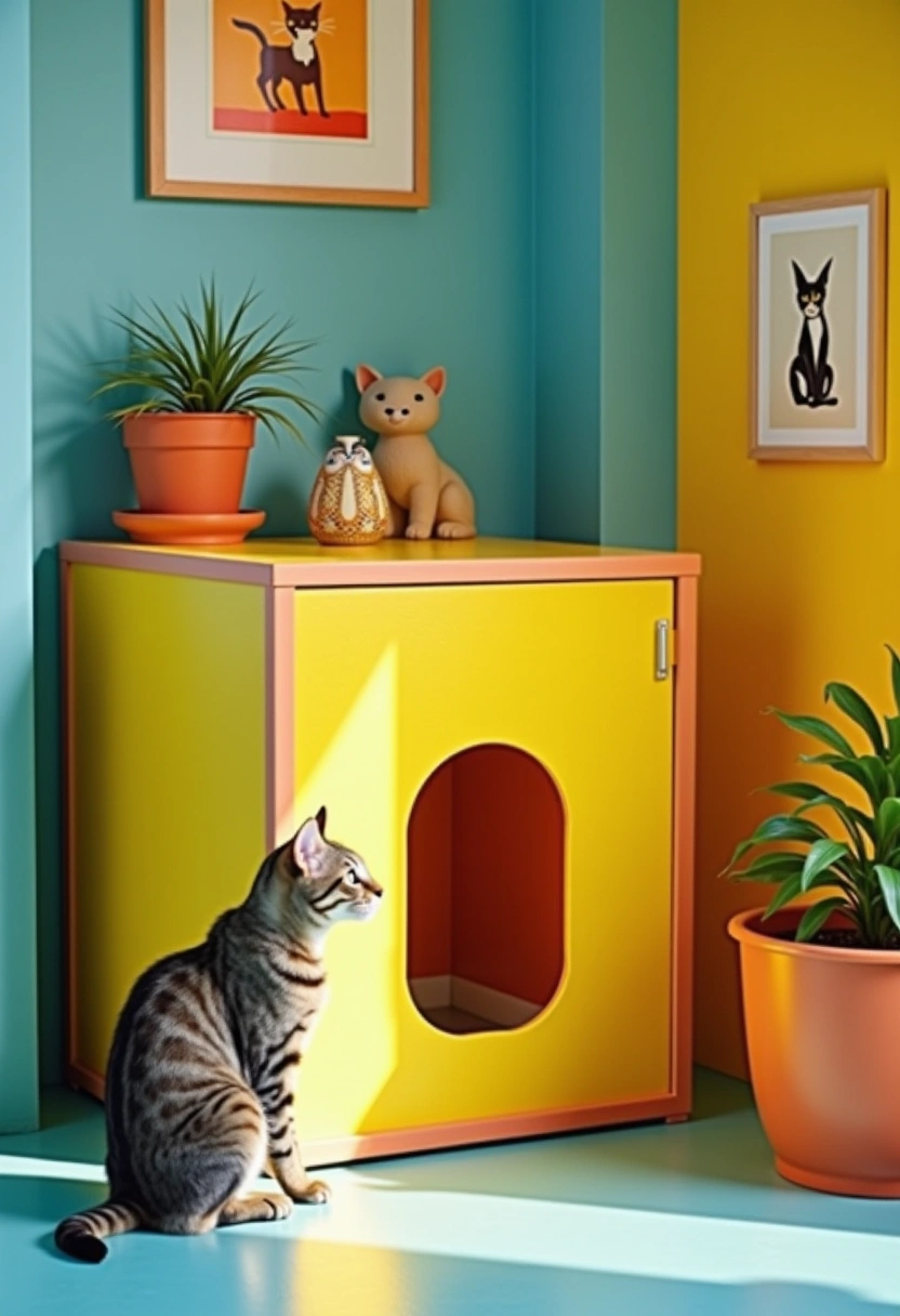 garage cat litter box ideas 6