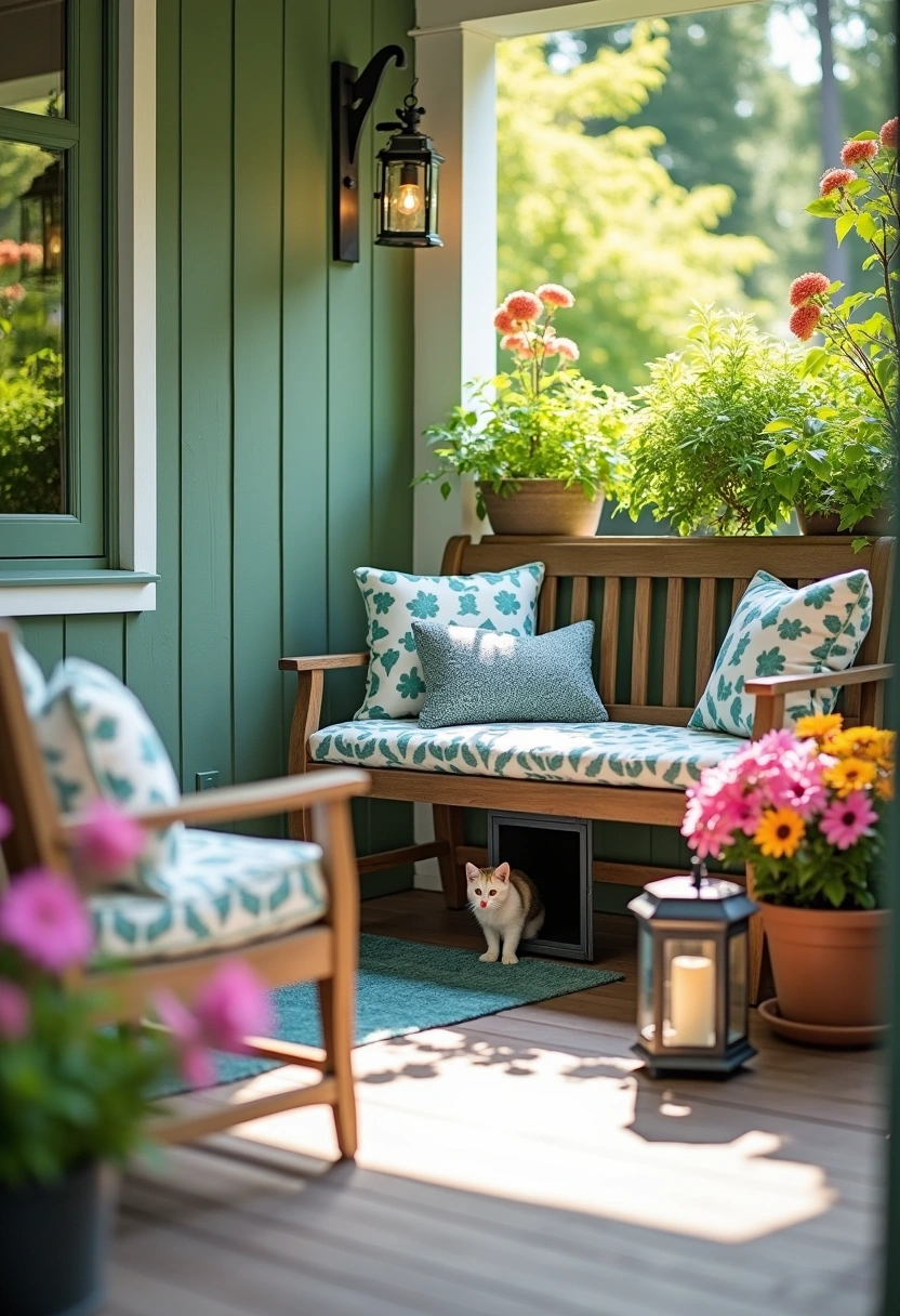 hidden cat litter box ideas 15