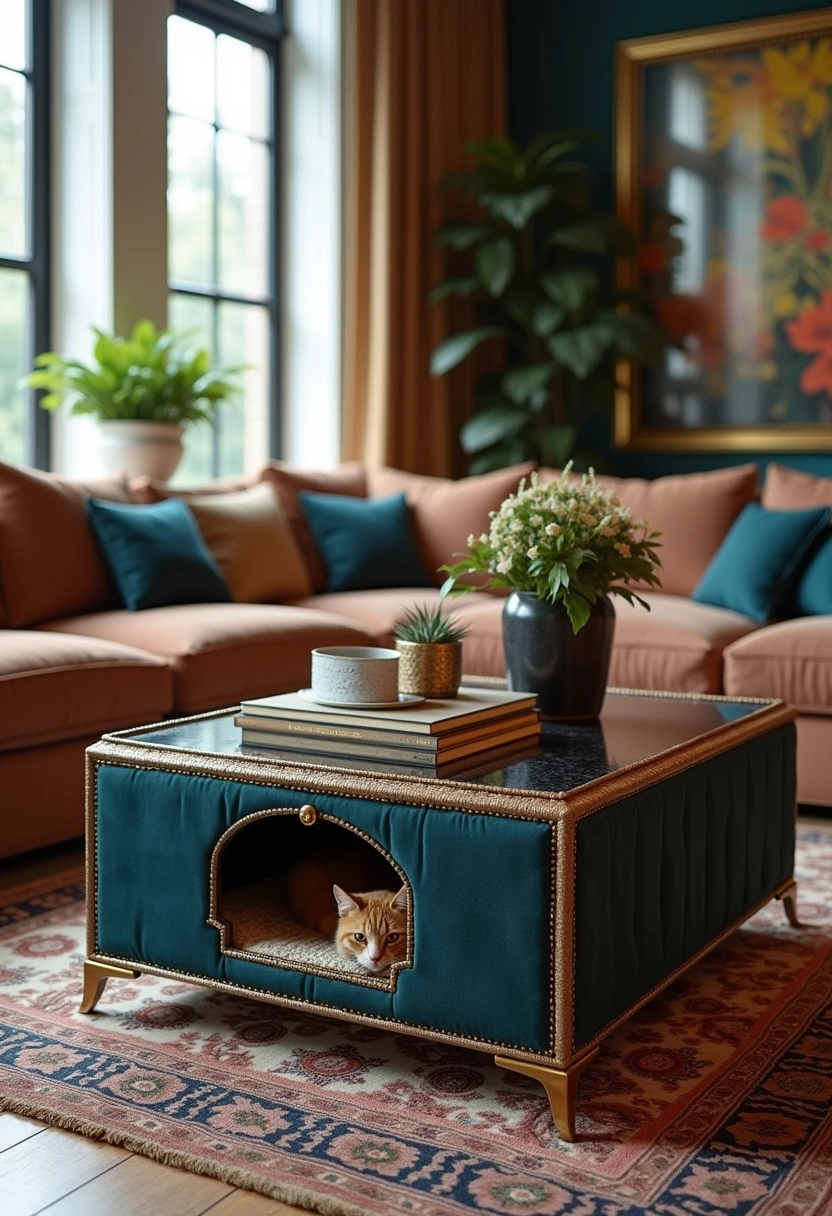hidden cat litter box ideas 7