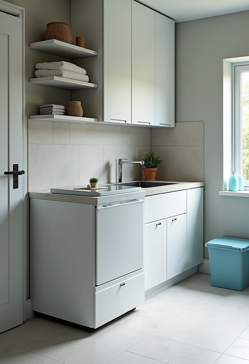 laundry room cat litter box ideas 19