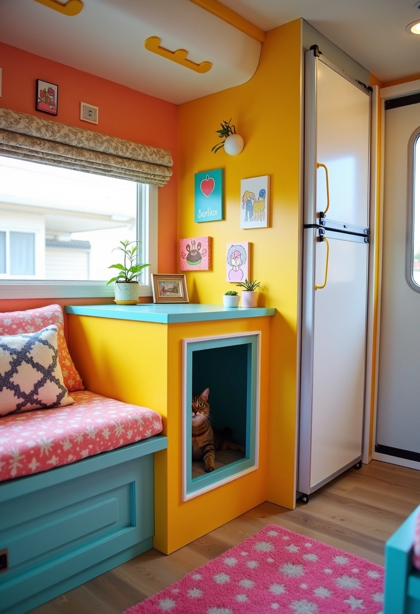 rv cat litter box ideas 8