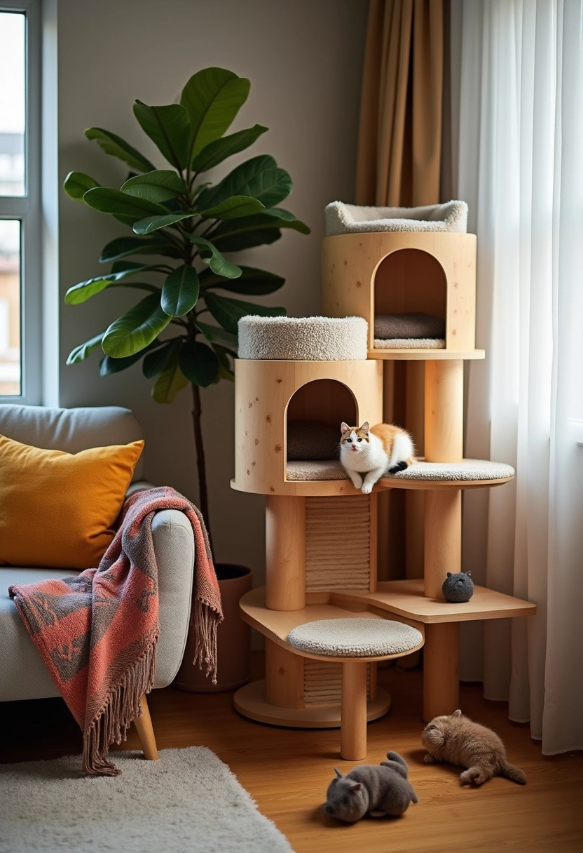 small apartment cat ideas 1