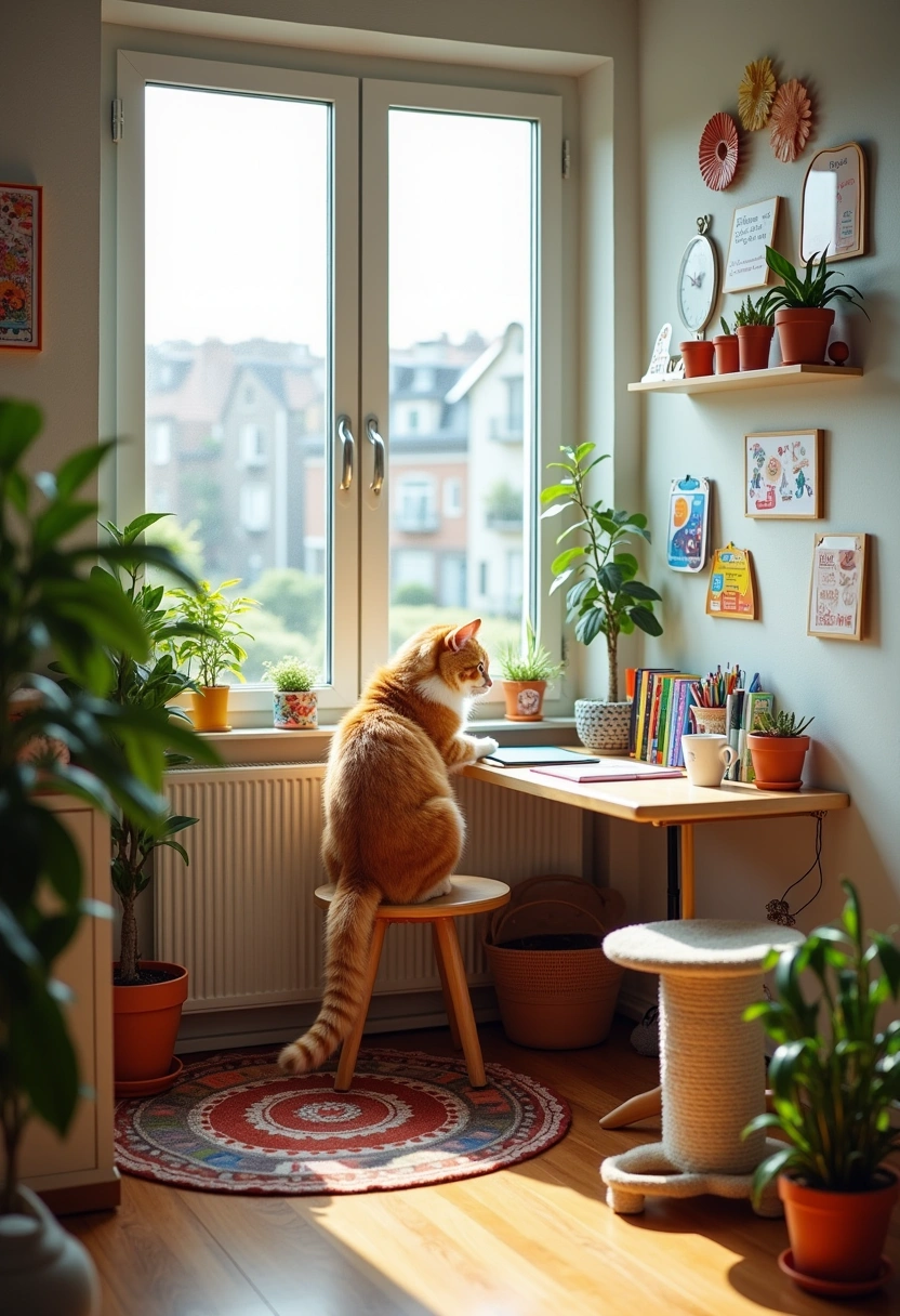 small apartment cat ideas 5