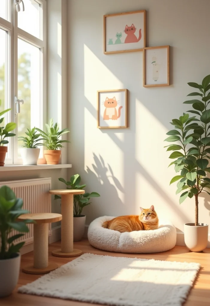 Small Cat Room Ideas: Creating Cozy Spaces for Your Feline Friends small cat room ideas 1