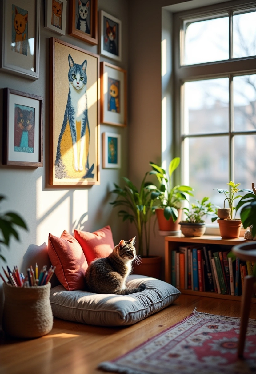 small cat room ideas 17