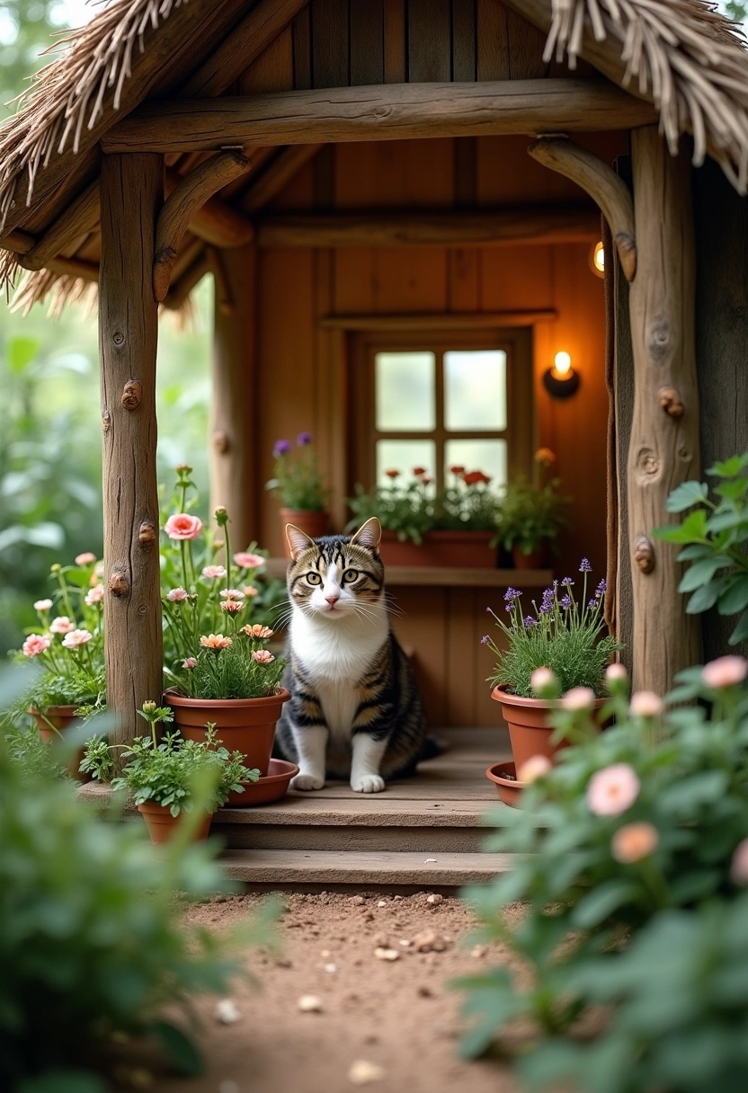 small catio ideas cat 5-1