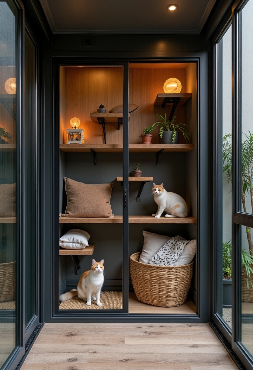 small catio ideas cat 7-1