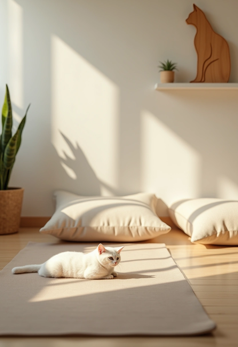 wooden cat decor 17